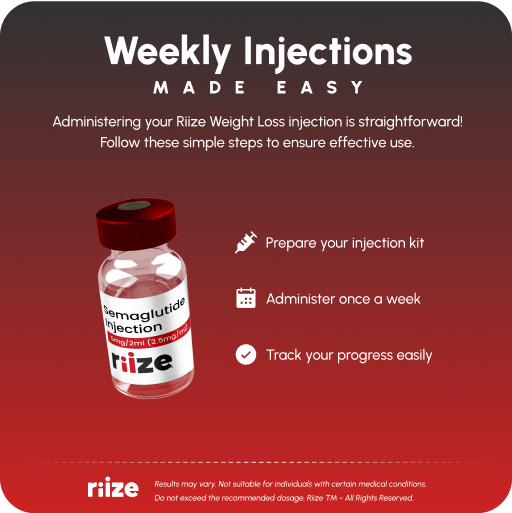 Riize Semaglutide - Injectable Prescribed Online (Compounded) (New Dark)