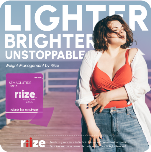 Riize Semaglutide - Strips Prescribed Online (New Dark)